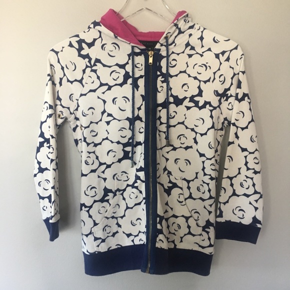 MARC JACOBS floral zip up hoodie XS - Picture 1 of 13